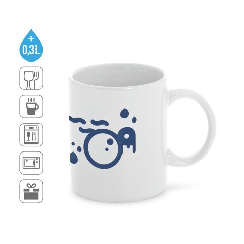 CURCUM. Ceramic mug 350 mL