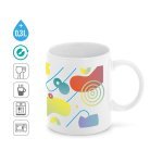 ANISEED. Caneca em cer&acirc;mica ideal para sublima&ccedil;&atilde;o 350 mL