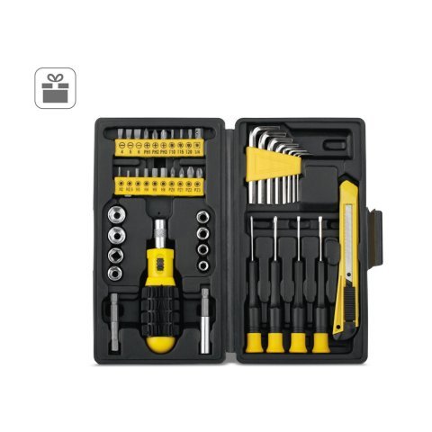 TUFF. Set d'outils 45 pi&egrave;ces