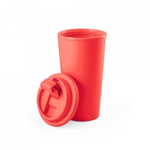 CUPPARI. PP travel cup - Red