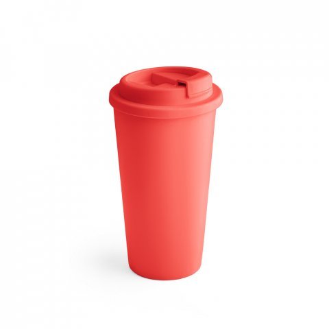 CUPPARI. PP travel cup - Red