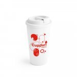 CUPPARI. PP travel cup - White