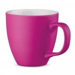 PANTHONY MAT. Cana de portelan 450 mL - Roz &icirc;nchis