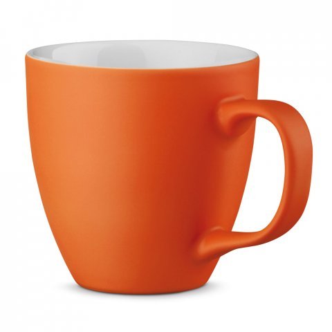 PANTHONY MAT. Cana de portelan 450 mL - Portocaliu