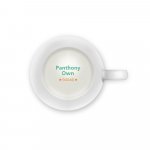 PANTHONY OWN. Cana de portelan 450 mL - Alb