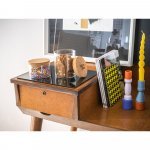 SPICE 700. Borosilikatlasflaska med korklock 700 ml