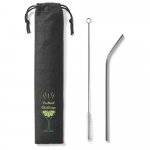 COCKTAIL. &Aring;teranv&auml;ndbar Rostfritt st&aring;l sugr&ouml;r - Silver