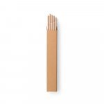 LAMONE. Strohhalm-Set aus Kraftpapier - Natur
