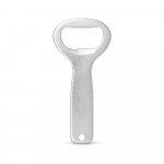 BARLEY. Bottle opener in aluminium - Satin silver