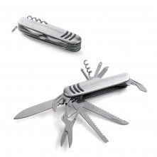 KAPRUN. Coltello tascabile multifunzione in acciaio inossidabile e metallo