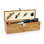 SYRAH. Vinski set od bambusa, ABS i nerđajućeg čelika - Natural