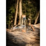 JASMIN 800. Borosilicate glass bottle with cork lid 800 mL