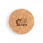 JASMIN 1000. Szklana butelka z korkową pokrywką o pojemności 1 litra - Naturalny