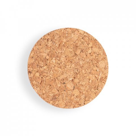 JASMIN 1000. Szklana butelka z korkową pokrywką o pojemności 1 litra - Naturalny