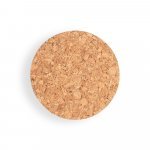 JASMIN 1000. Szklana butelka z korkową pokrywką o pojemności 1 litra - Naturalny