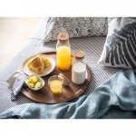 JASMIN 1000. Szklana butelka z korkową pokrywką o pojemności 1 litra