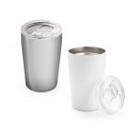 SLIDER. Stainless steel sublimation travel cup 380 mL