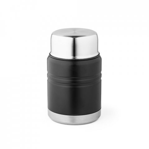 GIMLET. 550 mL Stainless steel food thermos - Black
