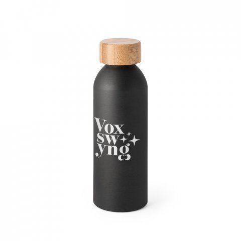 QUETA. Botella de 550 mL - Negro