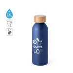 QUETA. Aluminiumflaska med bambulock 550 ml