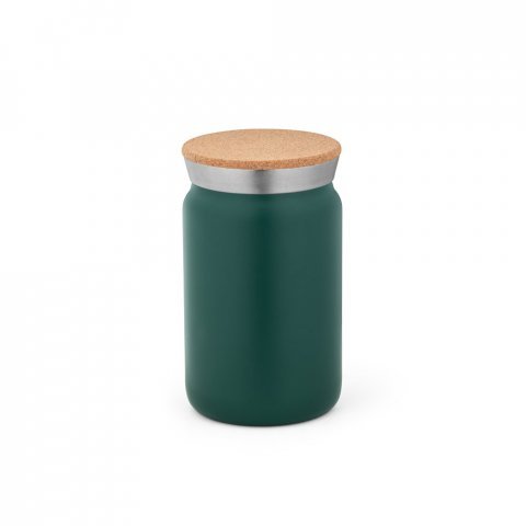 LAVINE 350. 350ml termosflaska i rostfritt st&aring;l - M&ouml;rkgr&ouml;n