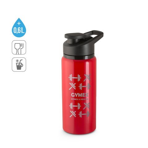 SHAWN. Borraccia sportiva in 90% alluminio riciclato 660 mL