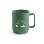 MIGHTY. Keramik krus i enkelt design 330 mL - Milit&aelig;rgr&oslash;n