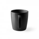 DHONI. Cană din ceramică de 450 ml - Negru
