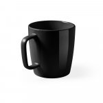 DHONI. Cană din ceramică de 450 ml - Negru
