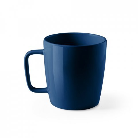DHONI. Cană din ceramică de 450 ml - Albastru marin