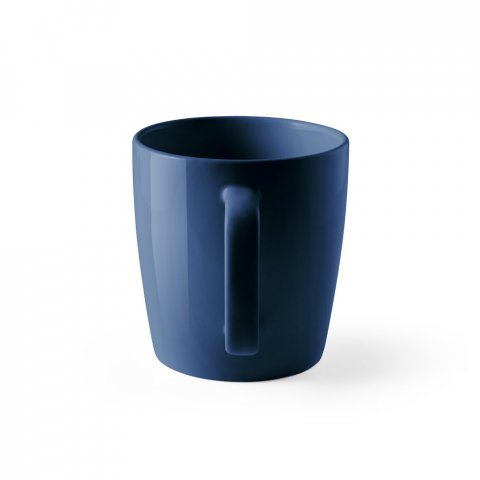 DHONI. Cană din ceramică de 450 ml - Albastru marin