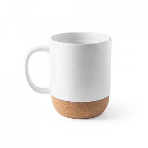 RORY SUB. Cană din ceramică cu strat de sublimare 390 ml - Alb