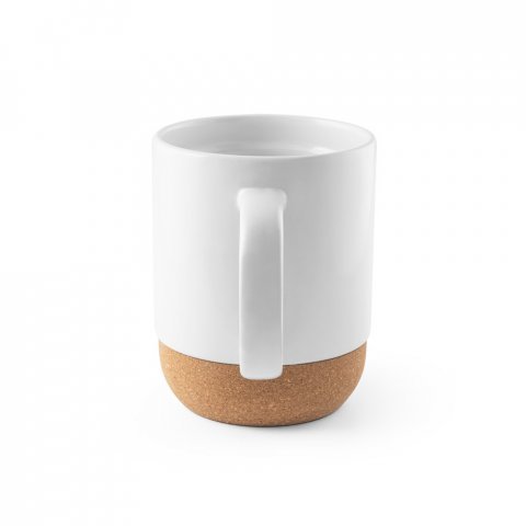 RORY SUB. Cană din ceramică cu strat de sublimare 390 ml - Alb