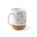 RORY SUB. Cană din ceramică cu strat de sublimare 390 ml - Alb
