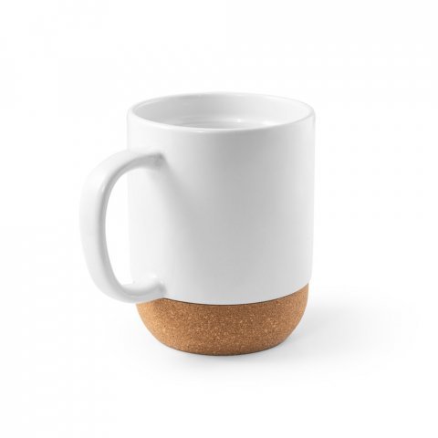 RORY SUB. Cană din ceramică cu strat de sublimare 390 ml - Alb