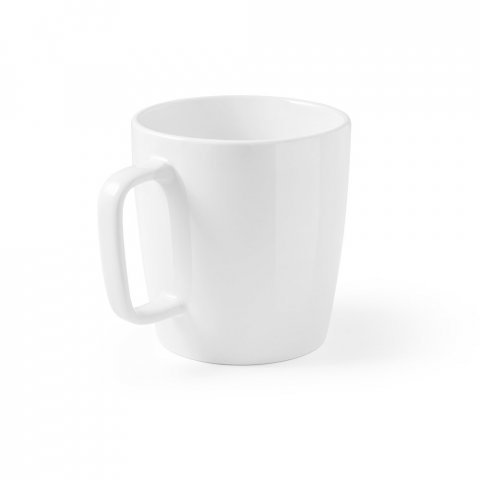 DHONI WHITE. Kubek ceramiczny 450 ml - Biały