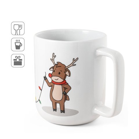 REINDEER. Cană cu design de Crăciun 330 ml