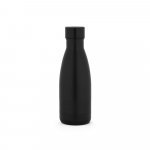 RE-BUFFON S. Termos fabricat din 90% oțel inoxidabil reciclat 400 ml - Negru