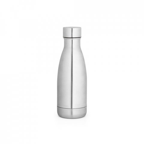 RE-BUFFON S. Termos fabricat din 90% oțel inoxidabil reciclat 400 ml - Argintiu satinat
