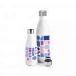AMORTI L. Rostfri sublimeringstermos 800 ml - Vit