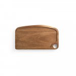 CAPER. Akasietreplate - M&oslash;rk naturell 