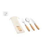 BOULUD. Juego de 3 piezas en madera de acacia