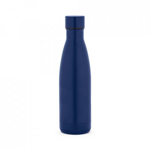 RE-BUFFON M. Thermos en acier inoxydable recycl&eacute; &agrave; 90 % 520 ml - Bleu marine