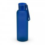 RIO rPET. Recycled PET (100% rPET) bottle with matt finish 600 mL - Blue