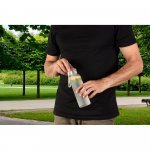 RIO rPET. Recycled PET (100% rPET) bottle with matt finish 600 mL - Transparent