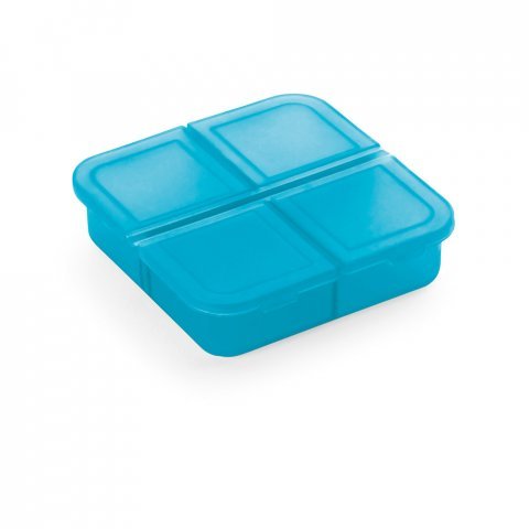 ROBERTS. Tablet doos met 4 verdelers - Licht blauw