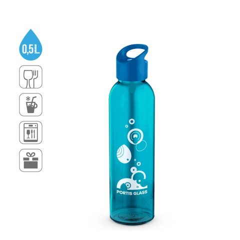 PORTIS GLASS. &Uuml;vegpalack PP kupakkal 500 ml