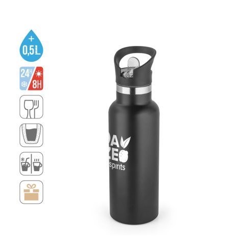 NORTON. Rozsdamentes ac&eacute;l palack PP kupakkal 570 ml
