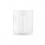 CARMO. Cană din sticlă pentru sublimare 350 mL - Transparent