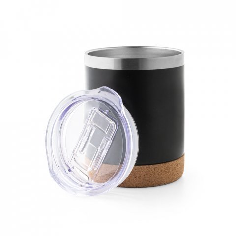 SOLBERG TUMBLER. Nerezov&yacute; cestovn&iacute; hrnek 400 ml - Čern&aacute;